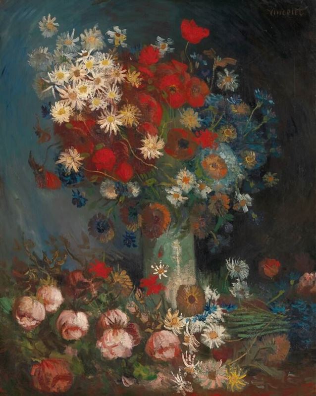 Picture for Still Life with Meadow Flowers and Roses, 1886-1887
